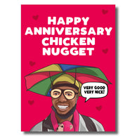 Anniversary Chicken Nugget Card